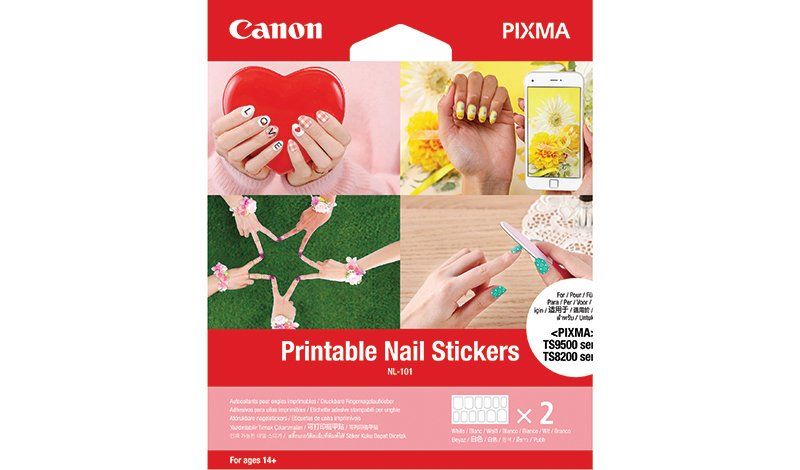 Canon Printable Nail Stickers NL 101 Canon UK